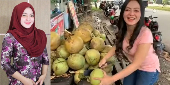 Diana si Mahasiswi Cantik Penjual Es Kelapa Muda