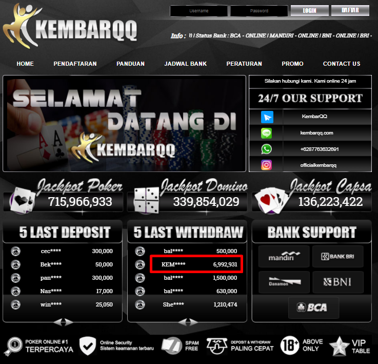 jackpot bandar poker